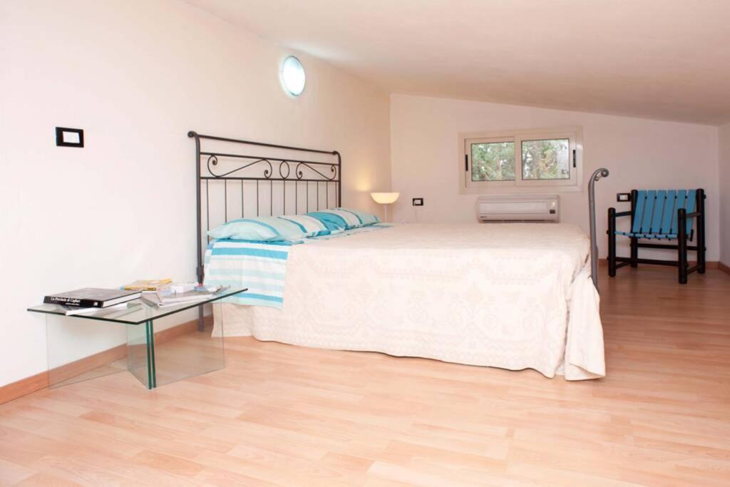 Loft Mansardato Con Giardino E Piscina In Villa Privata Loft With Garden And Swimming Pool In A Private Villa Sestu Exterior photo