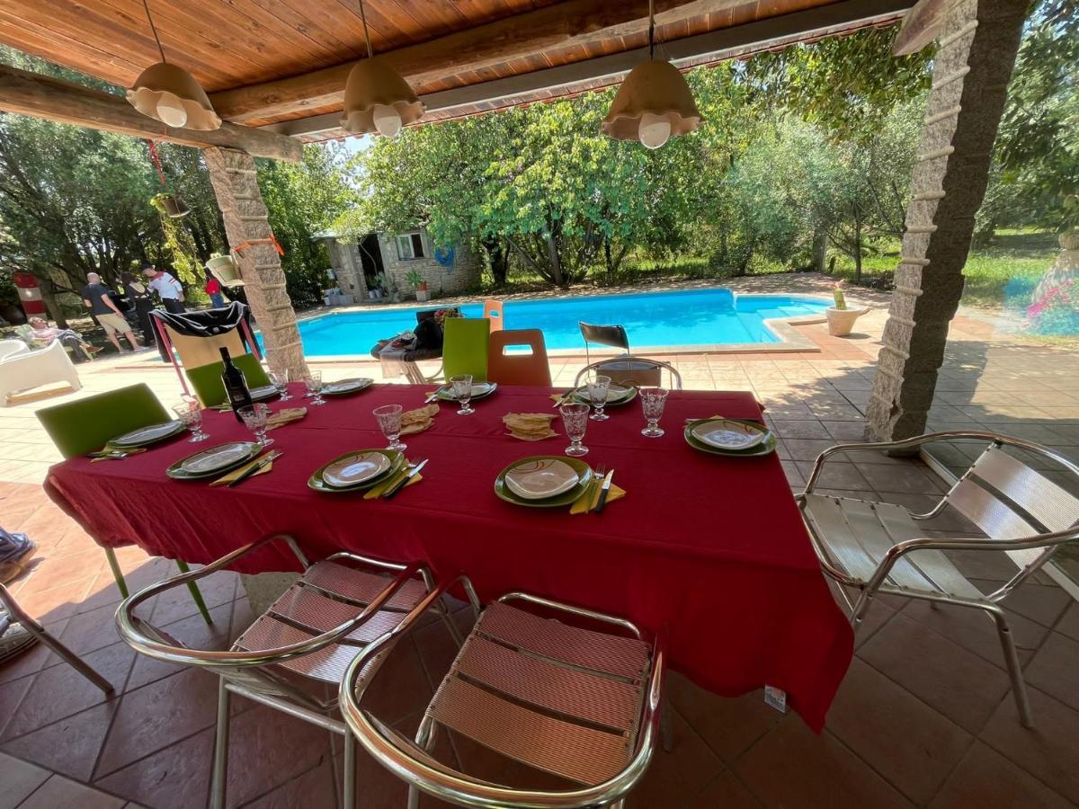 Loft Mansardato Con Giardino E Piscina In Villa Privata Loft With Garden And Swimming Pool In A Private Villa Sestu Exterior photo